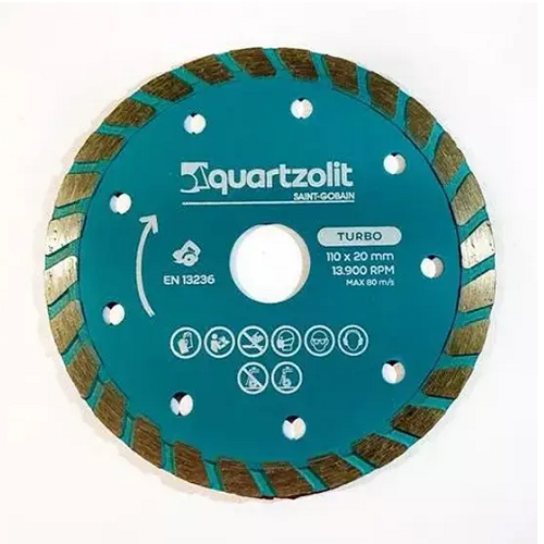 Disco Diamantado Turbo Quartzolit